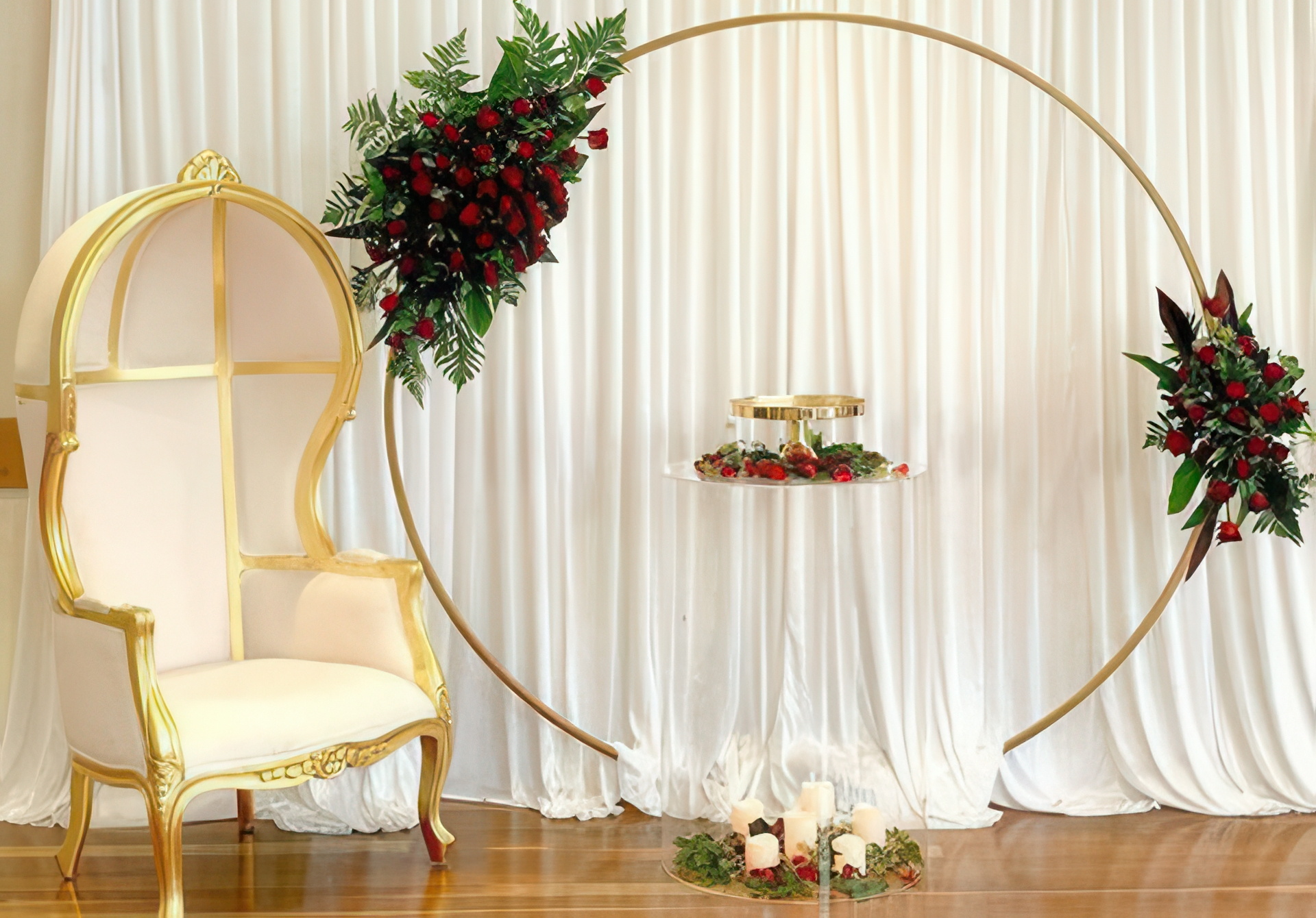 Bridal & Groom Room Styling