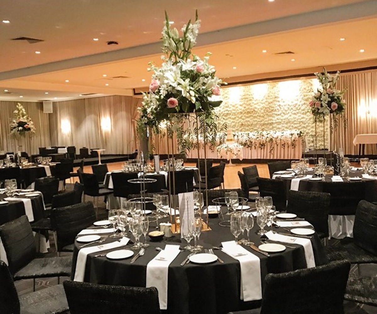 Table centrepieces detail