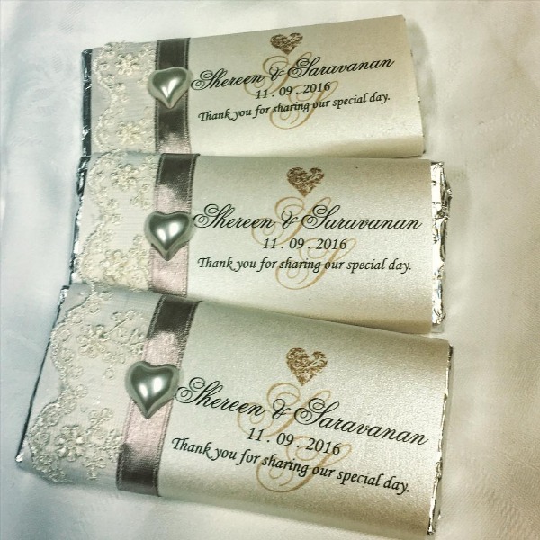 Personalised Chocolates for Chocolate thank you
