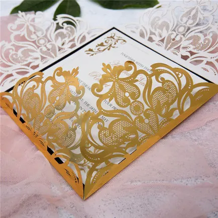 Laser-Cut Invitation Design 133