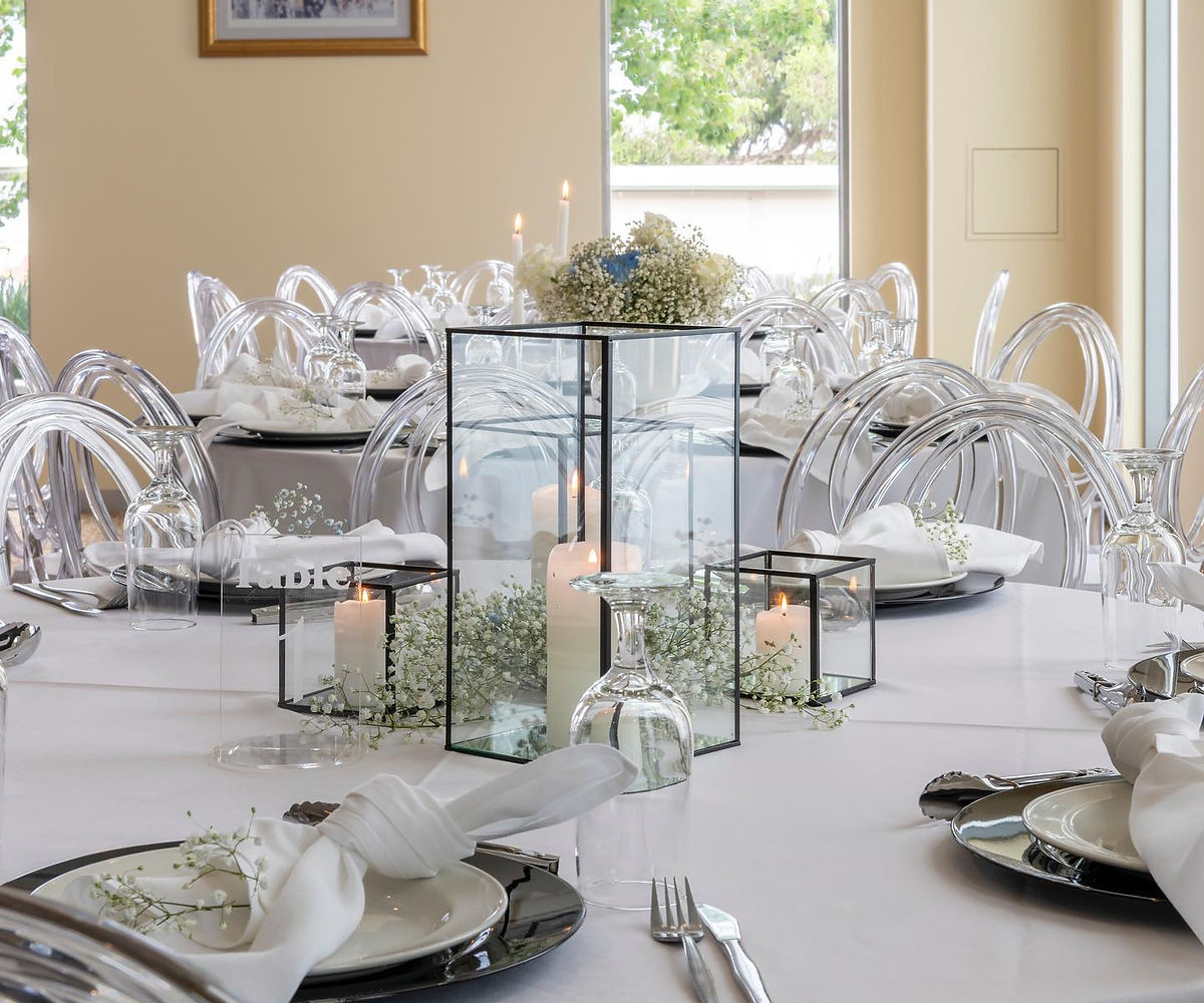 Table centrepieces detail