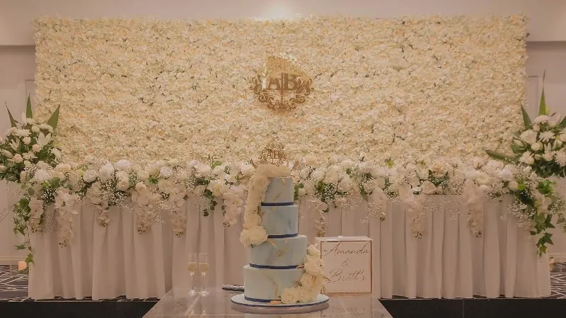 Silk Flower Bridal Table Runner for Silk flower table runner
