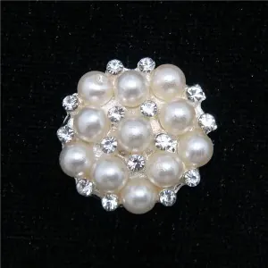 Pearl & Diamante Brooch for Pearl & Diamante Brooch