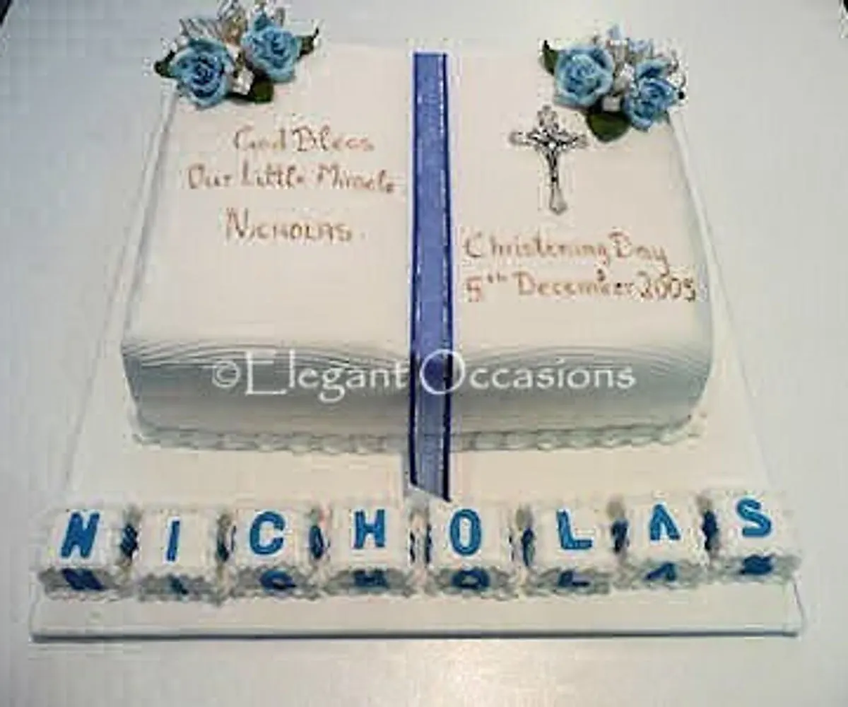 Open Book cake