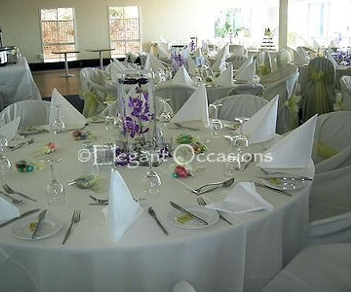 Table centrepieces detail