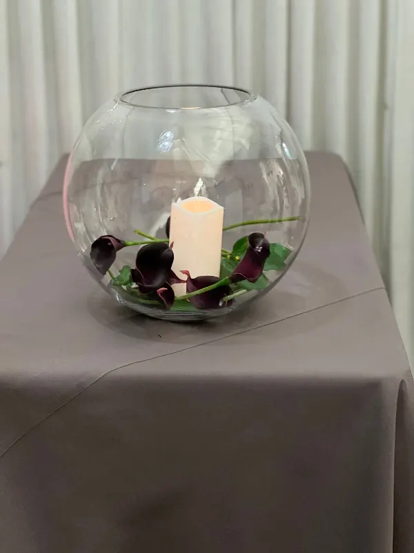 Fish Bowl with Candle for Fish Bowl with Candle