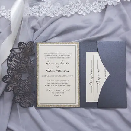 Laser-Cut Invitation Design 112