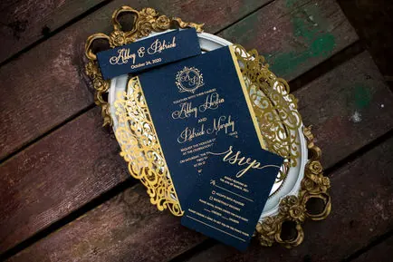 Laser-Cut Invitation Design 028