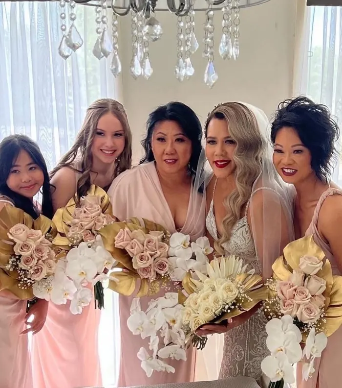 Blush And Cream Wedding for Roses and orchids