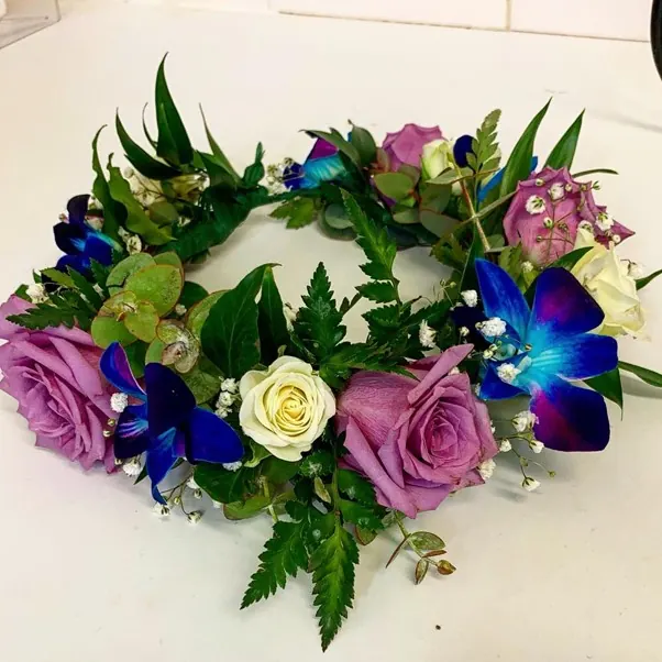 .Lilac And Blue Flowers for Lilac and blue Circle of flowers
