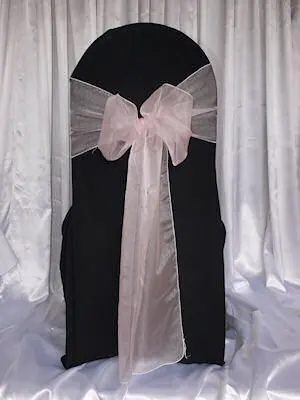 Ice pink organza sash for Ice pink organza sash