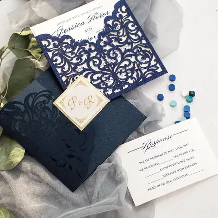Laser-Cut Invitation Design 126