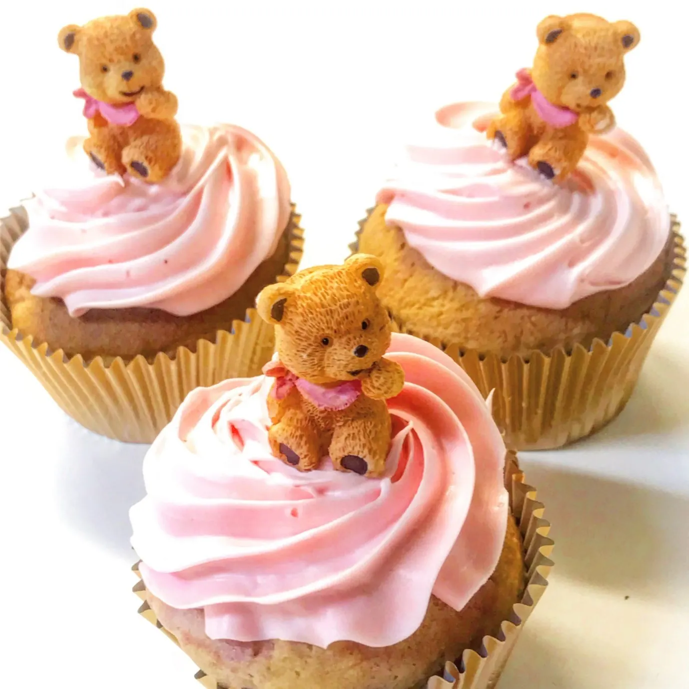 Teddy Themed Cupcakes for teddy cupcakes