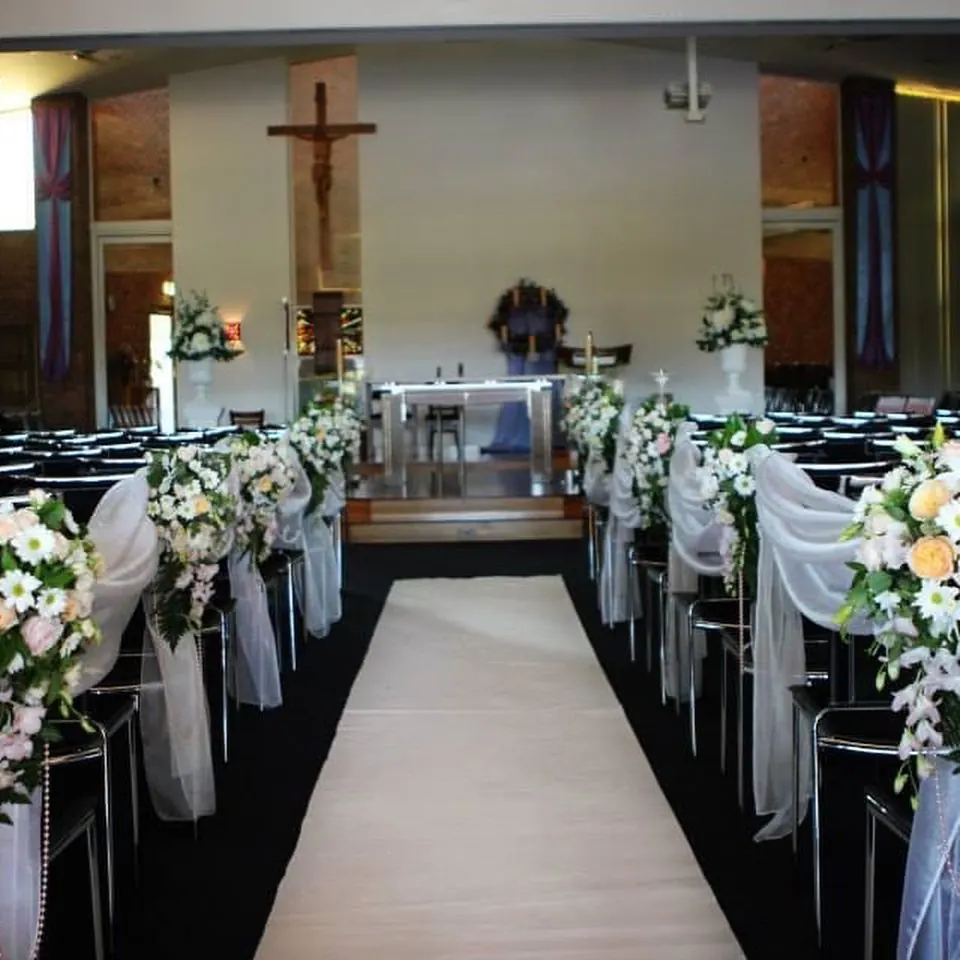 Wedding Aisle Decor for church decor