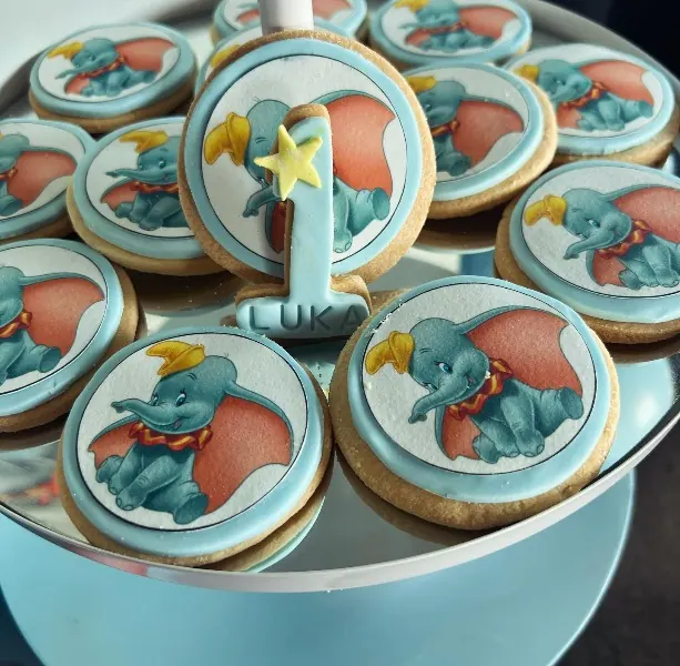 Dumbo Cookies for Dumbo themed cookies
