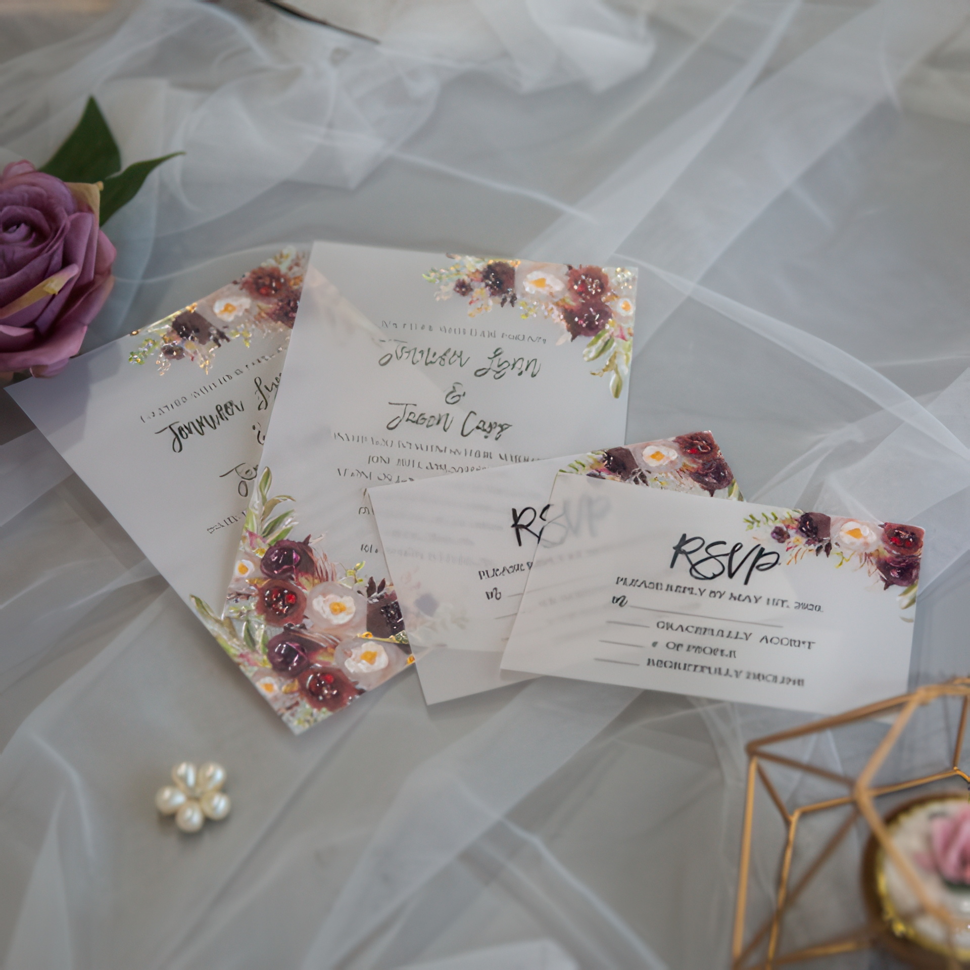 Vellum Invitations