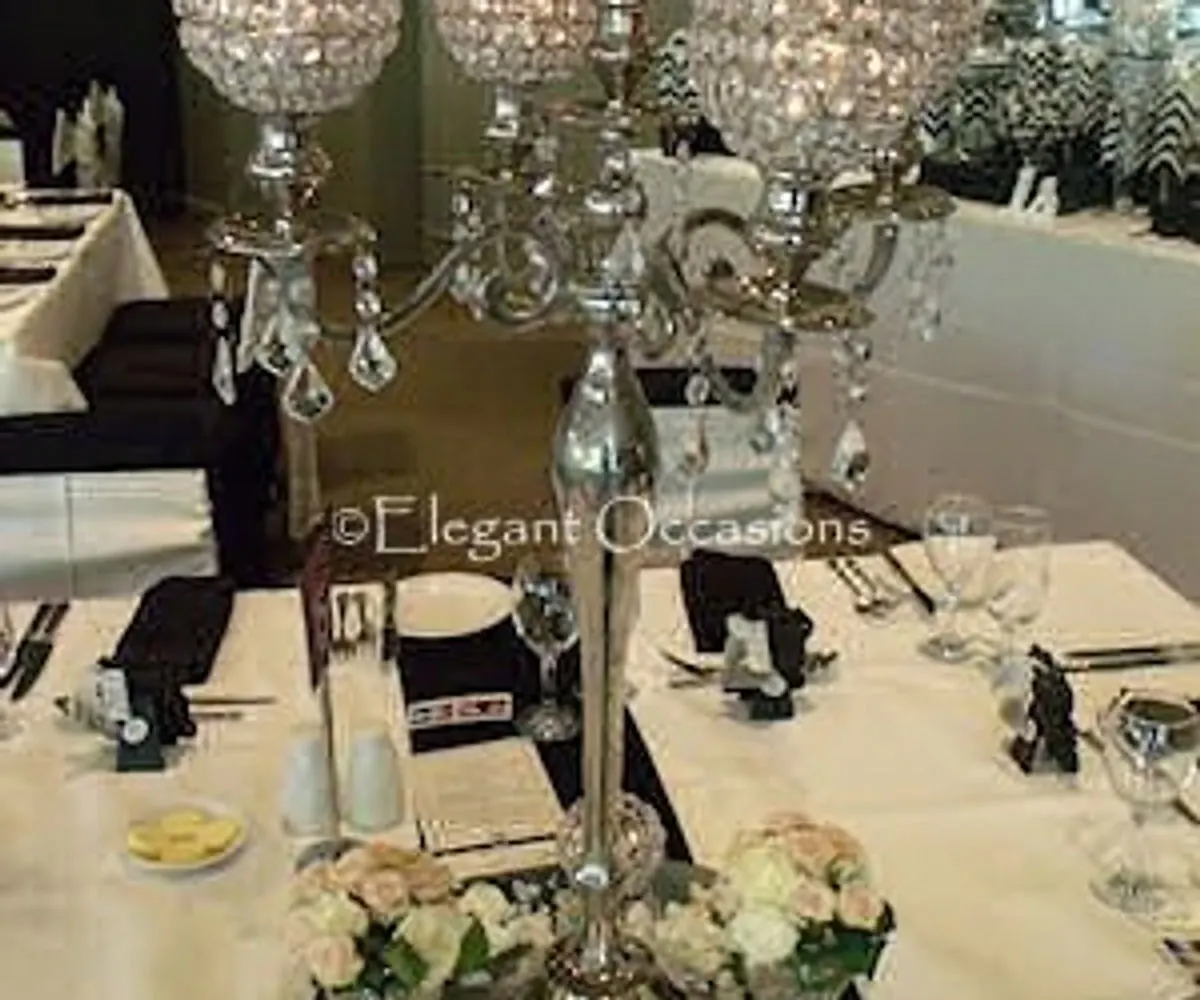 crystal ball candelabra