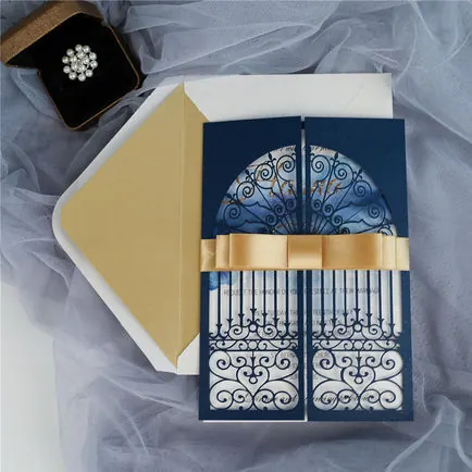 Laser-Cut Invitation Design 037
