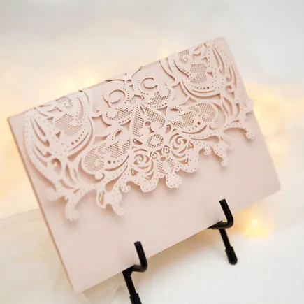 Laser-Cut Invitation Design 084