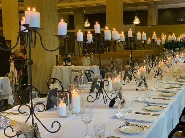 5 Arm Candelabra for black candelabras