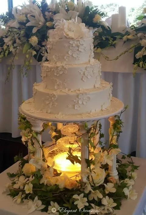 3 Tier Cake for 3 tier fountain cake