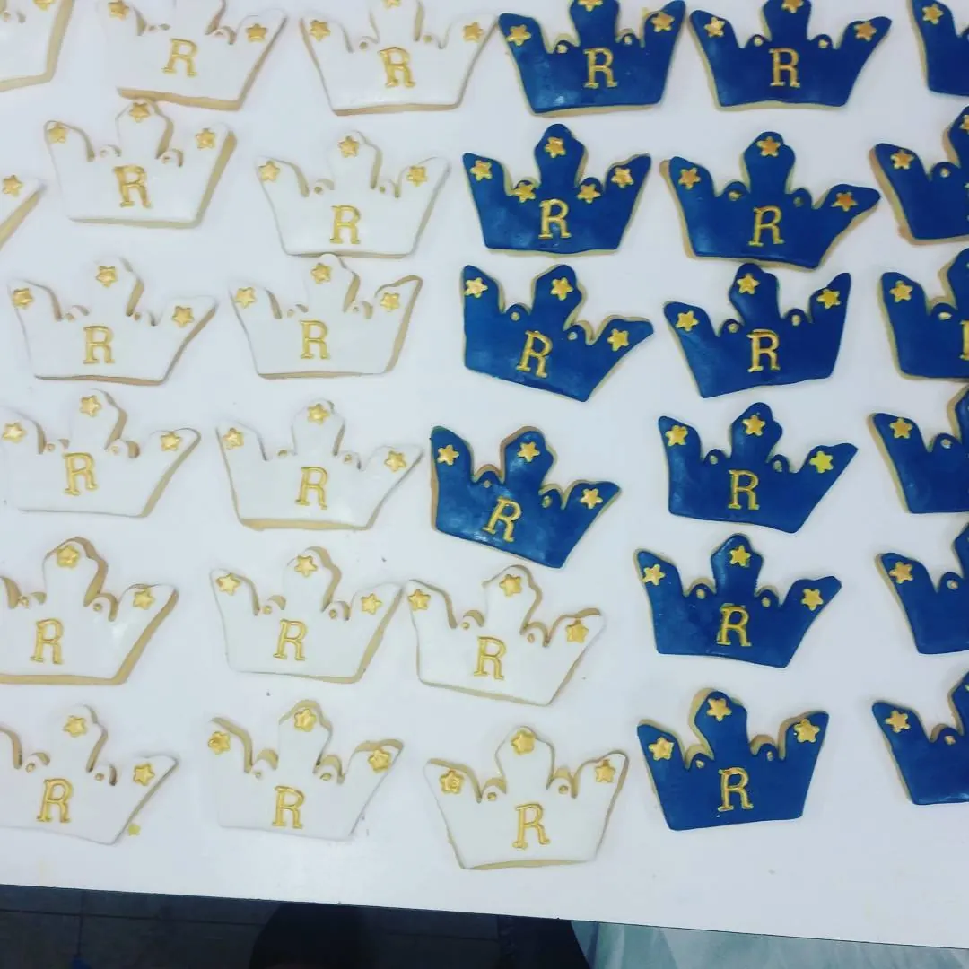 Royal Coookies for Crown cookies