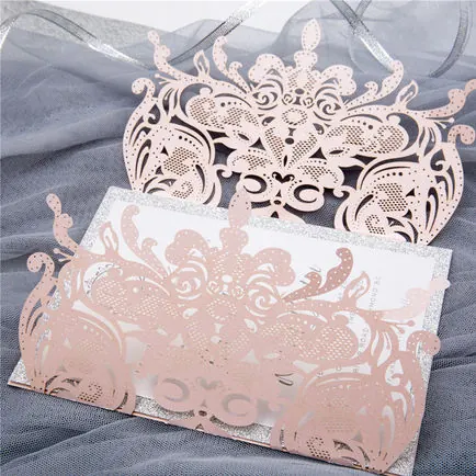 Laser-Cut Invitation Design 033