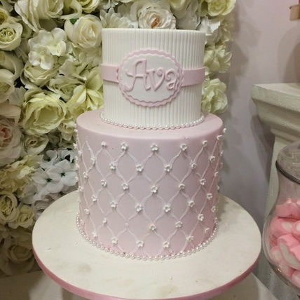 gold cake stand hire