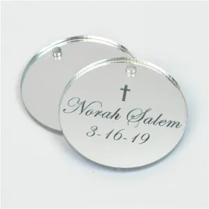 Round Acrylic Tag for Round Acrylic TAG