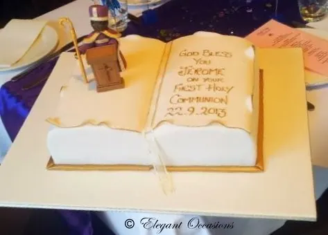 Book Design Cake for Bible cake