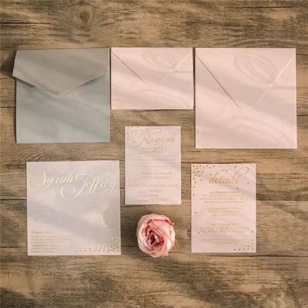 Laser-Cut Invitation Design 080