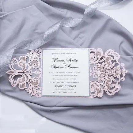 Laser-Cut Invitation Design 071