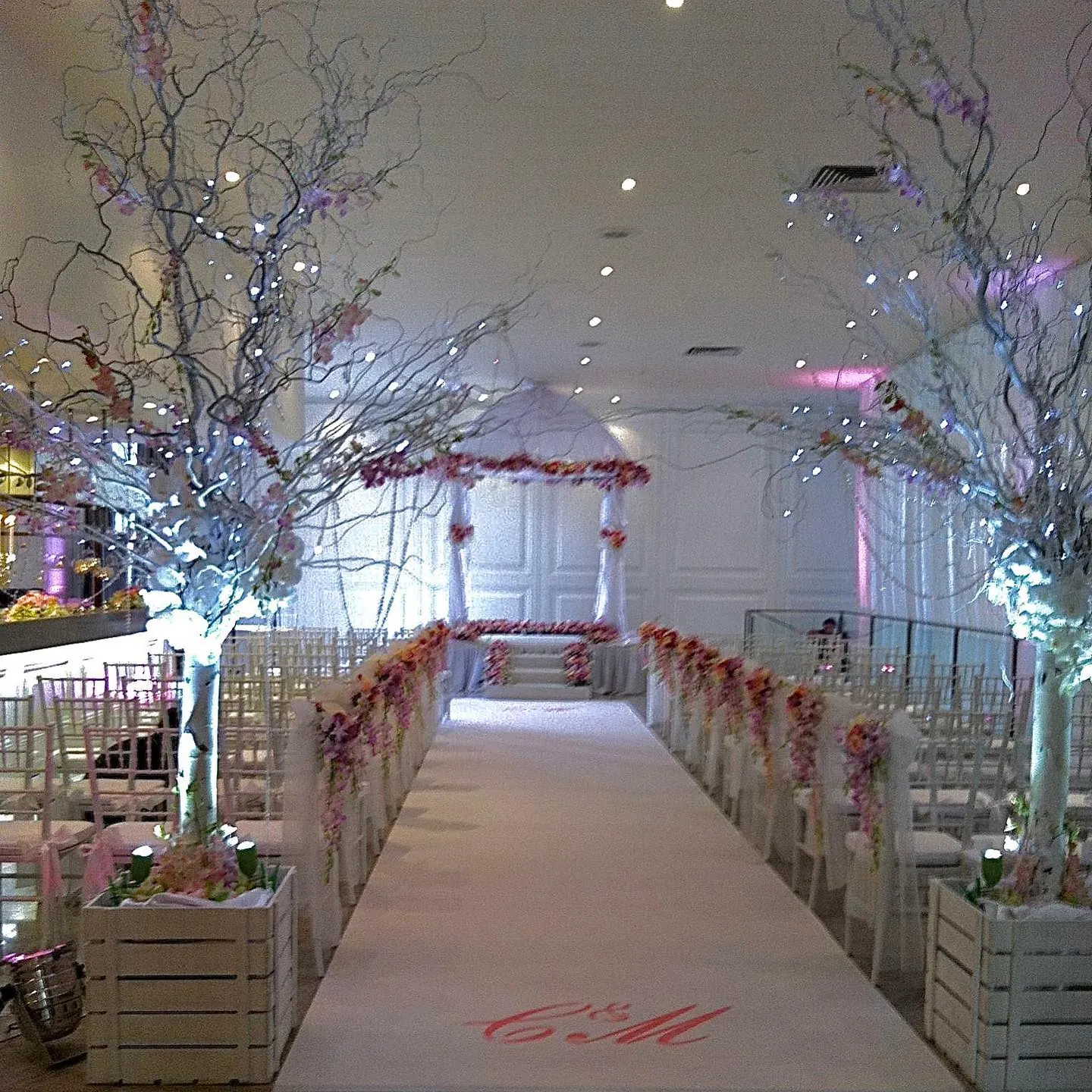 Romantic Ceremony for Wedding gazebo