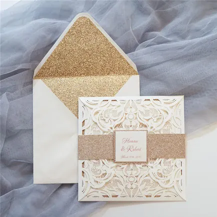 Laser-Cut Invitation Design 060