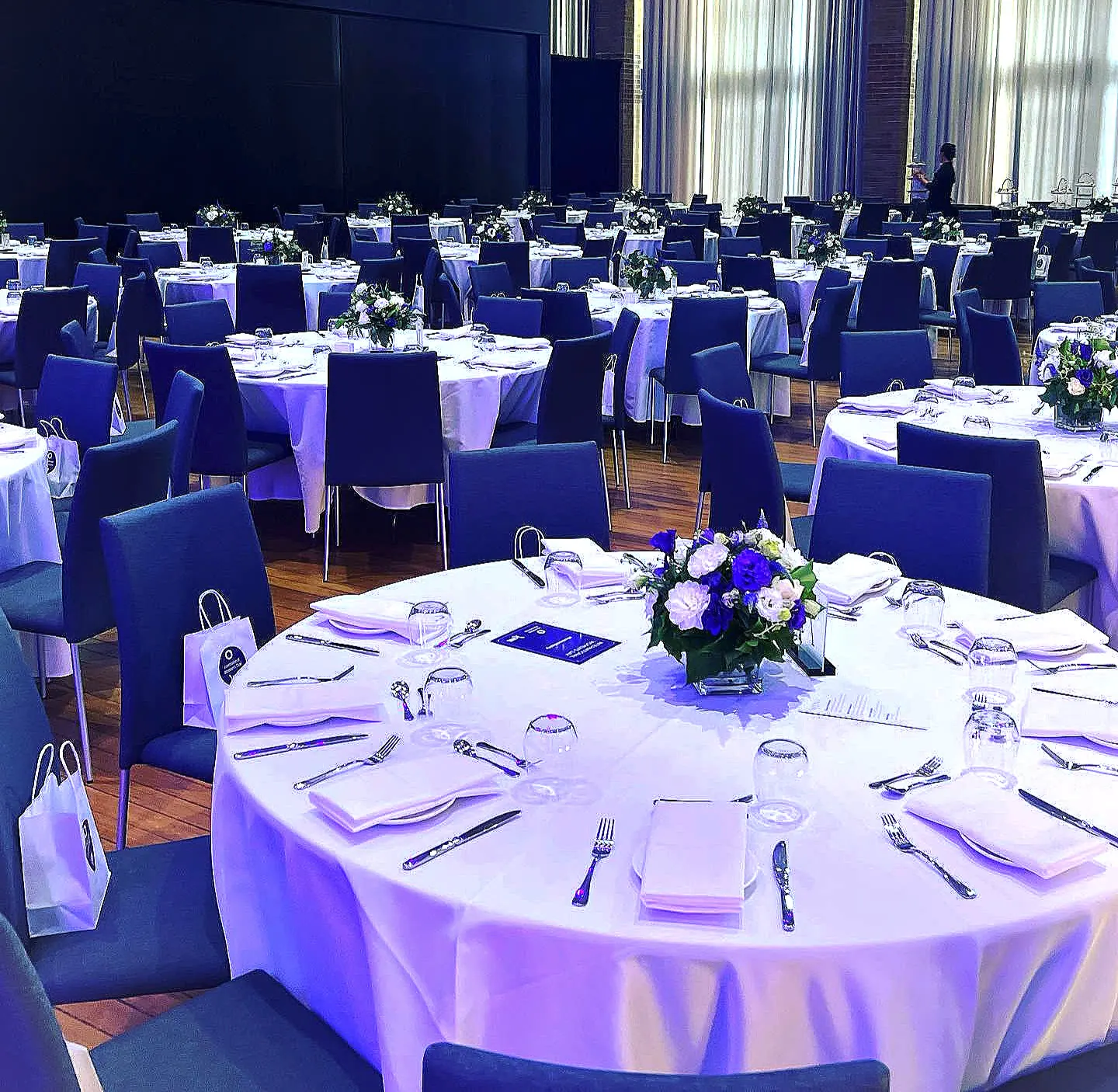 Purple Theme for Corporate decor
