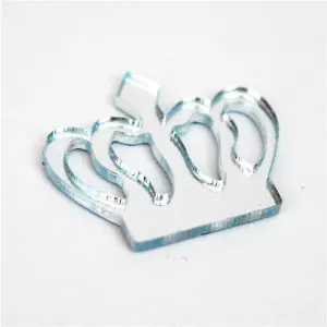Silver Crown Embellishment $4.50 / Pack for SILVER CROWN EMBELLISHMENT