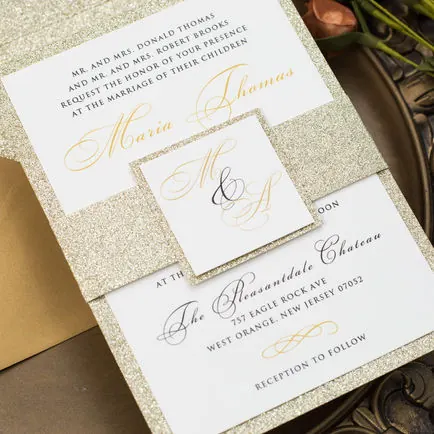 Flat Invitation Card Design 23