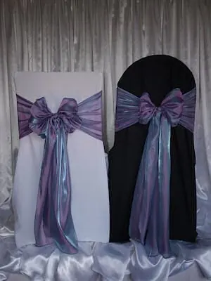 Chair sash- two tone lilac for Chair sash- two tone lilac