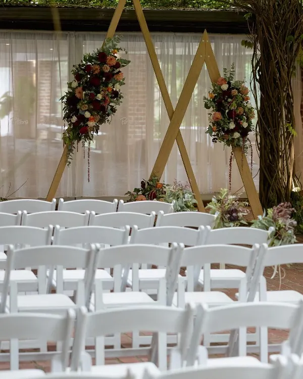 Triangle Arch Backdrop for Triangular wedding arches