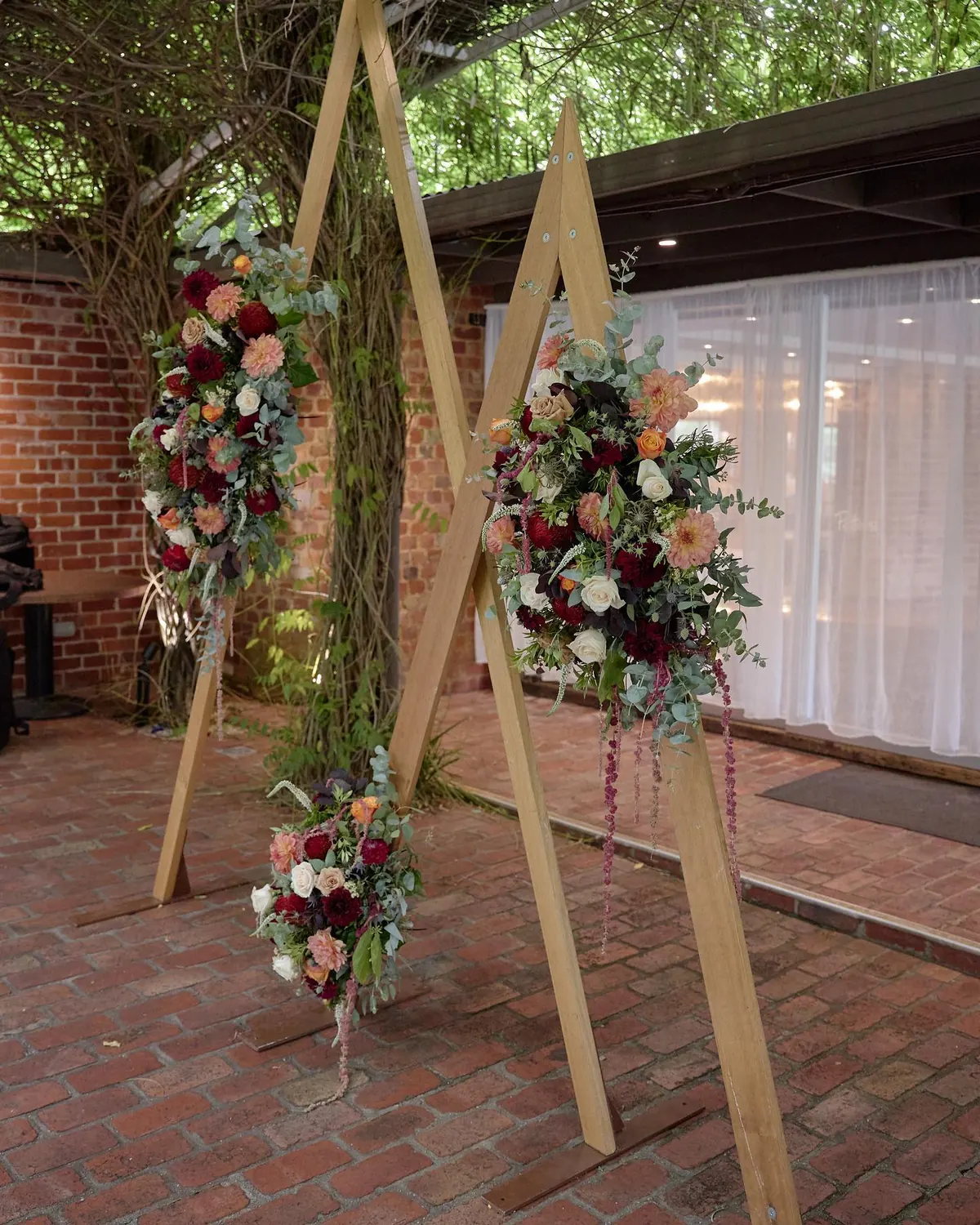 Double Triangle Arch Arch for triangle arch