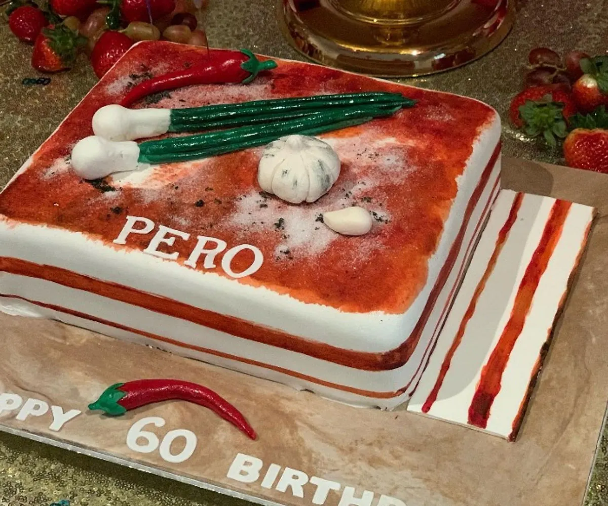 Country man's cake