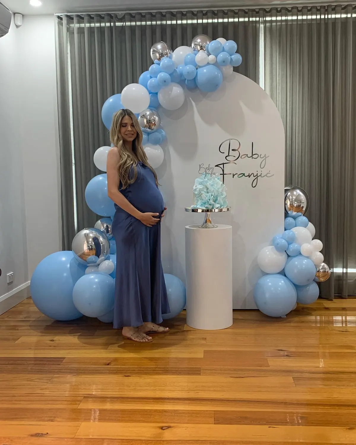 Blue Baby Shower for Baby shower -boy