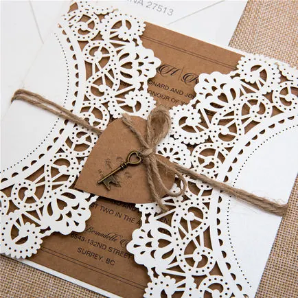 Laser-Cut Invitation Design 048