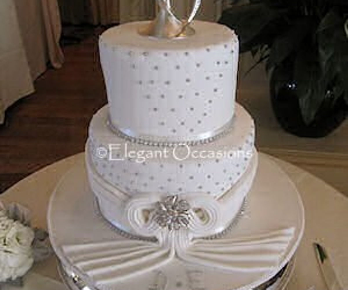 Diamonds and crystal cake
