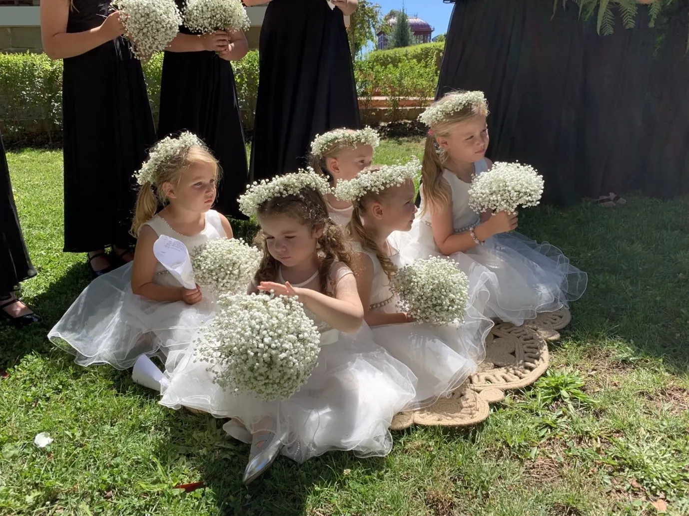baby's breath bouquets and headpieces for baby's breath bouquets and headpieces