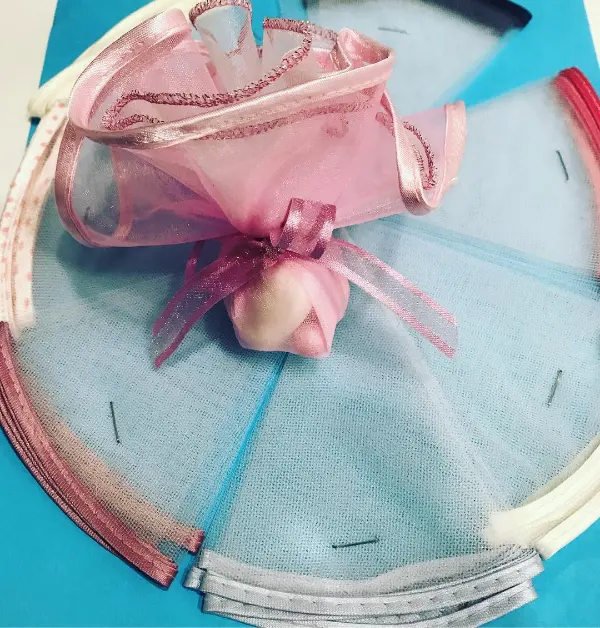 Tulle Circles for Bonboniere tulle