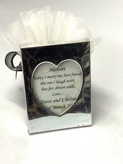 Frame Place Card for Heart frame