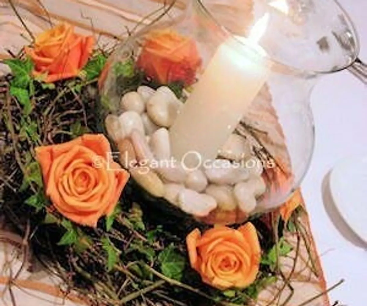 brandy balloon vase