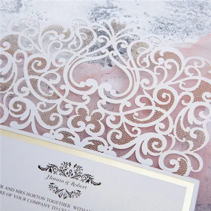 Laser-Cut Invitation Design 042