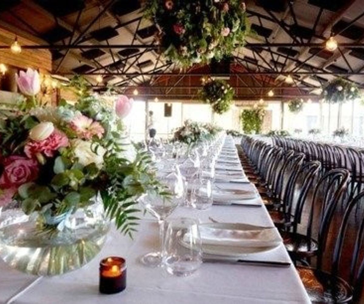 Table centrepieces detail